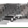Mexen Velar L плъзгаща се душ кабина 120 x 120 см, прозрачна, матиран никел - 871-120-120-03-97