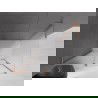 Mexen Velar L плъзгаща се душ кабина 110 x 80 cm, скреж, четкoвана мед - 871-110-080-33-65