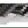 Mexen Velar L плъзгаща се душ кабина 120 x 80 см, графит, четкана мед - 871-120-080-43-65
