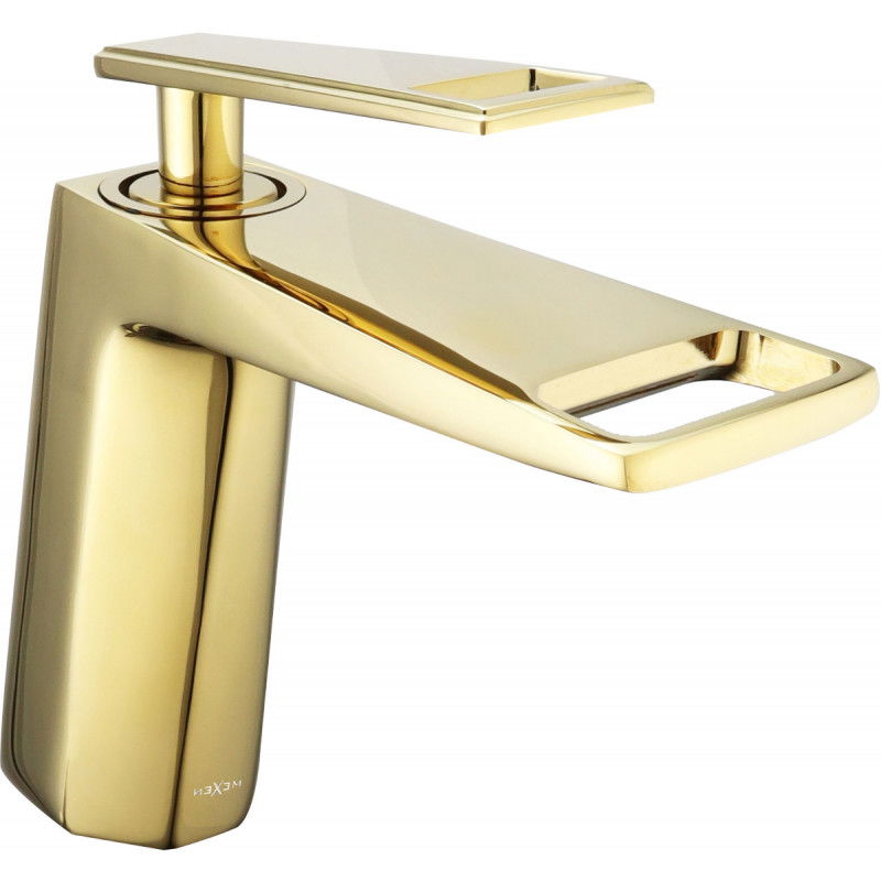 Mexen Topaz смесител за мивка, златен - 73900-50