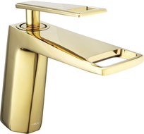 Mexen Topaz смесител за мивка, златен - 73900-50