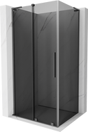 Mexen Velar L плъзгаща се душ кабина 100 x 70 см, графит, gun metal - 871-100-070-43-95