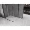 Mexen Velar L плъзгаща душ кабина 90 x 110 см, прозрачна, сив мат - 871-090-110-03-66