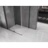 Mexen Velar L плъзгаща душ кабина 90 x 110 см, прозрачна, сив мат - 871-090-110-03-66