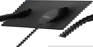 Mexen Alma стенен смесител за мивка, черен - 75115-70