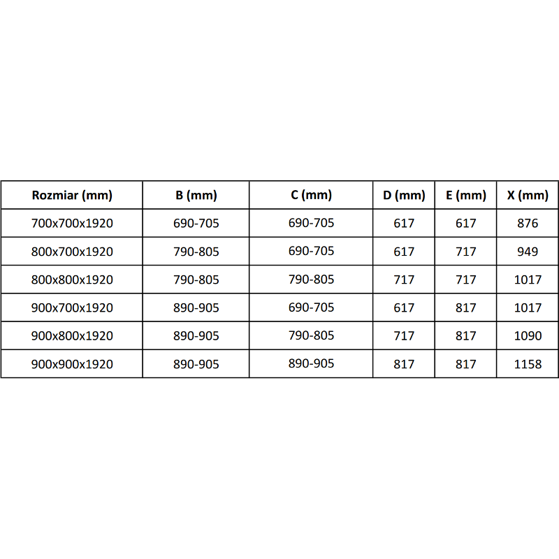 Mexen Pretoria Duo душ кабина с врати тип хармоника 70 x 70 см, прозрачна, черна - 852-070-070-70-00-02