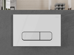 Mexen Fenix Air 02 пневматичен бутон за изплакване, бял гланц - 6A0200