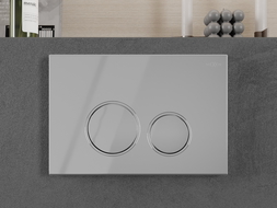 Mexen Fenix Air 05 пневматичен бутон за промиване, лъскав хром - 6A0501