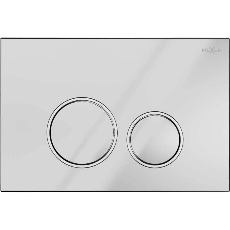 Mexen Fenix Air 05 пневматичен бутон за промиване, лъскав хром - 6A0501