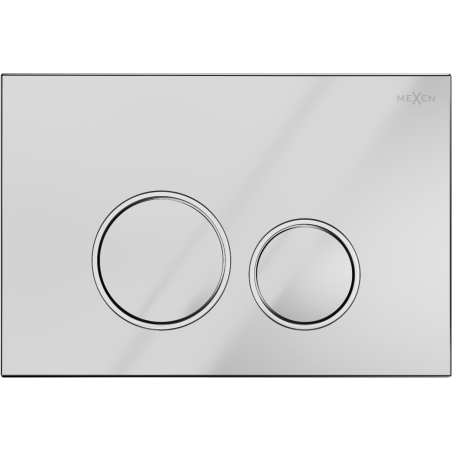 Mexen Fenix Air 05 пневматичен бутон за промиване, лъскав хром - 6A0501