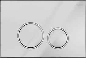 Mexen Fenix Air 05 пневматичен бутон за промиване, лъскав хром - 6A0501