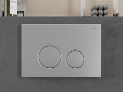 Mexen Fenix Air 05 пневматичен бутон за измиване, матов хром - 6A0502