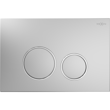 Mexen Fenix Air 05 пневматичен бутон за измиване, матов хром - 6A0502