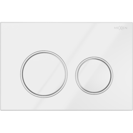 Mexen Fenix Air 07 XS пневматичен бутон за промиване, бял гланцов - 6A0700