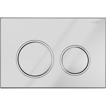 Mexen Fenix Air 07 XS пневматичен бутон за промиване, лъскав хром - 6A0701