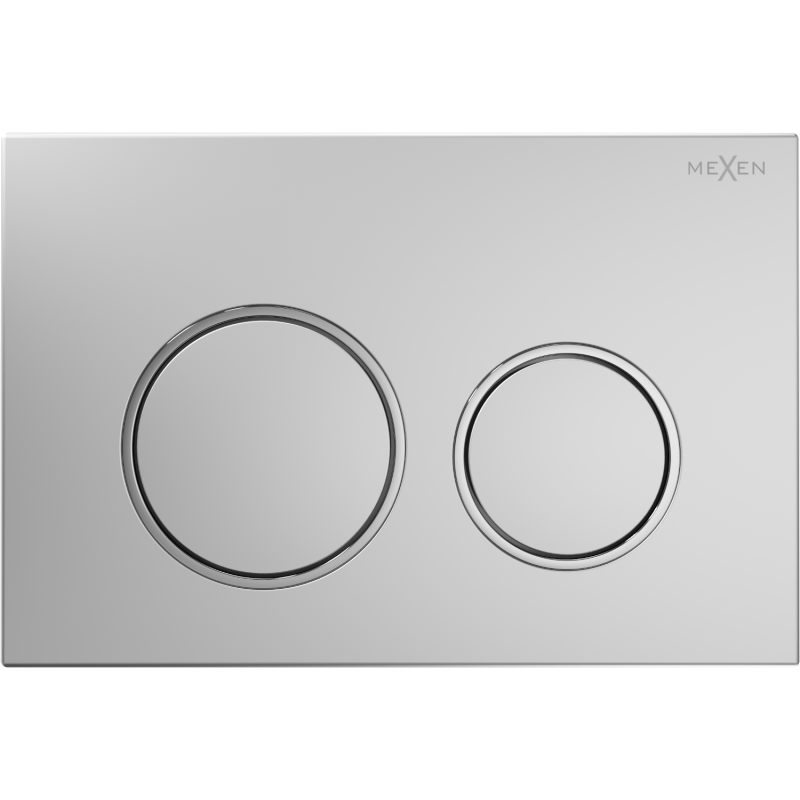 Mexen Fenix Air 07 XS бутон за пневматично промиване, матов хром - 6A0702