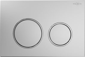 Mexen Fenix Air 07 XS бутон за пневматично промиване, матов хром - 6A0702