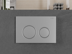 Mexen Fenix Air 07 XS бутон за пневматично промиване, матов хром - 6A0702