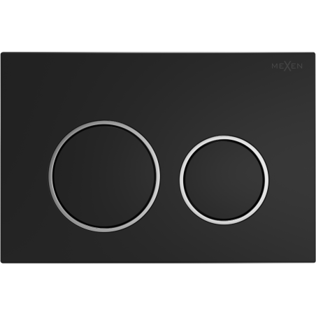 Mexen Fenix Air 07 XS пневматичен бутон за промиване, черен - 6A0703