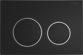 Mexen Fenix Air 07 XS пневматичен бутон за промиване, черен - 6A0703