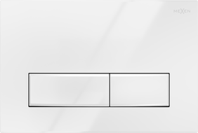 Mexen Fenix Air 09 пневматичен промивен бутон, бял гланц - 6A0900