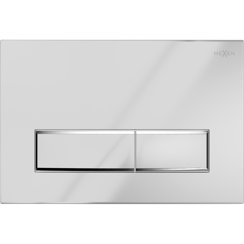 Mexen Fenix Air 09 пневматичен бутон за промиване, гланциран хром - 6A0901