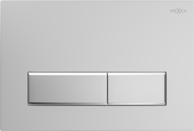 Mexen Fenix Air 09 пневматичен бутон за изплакване, матов хром - 6A0902