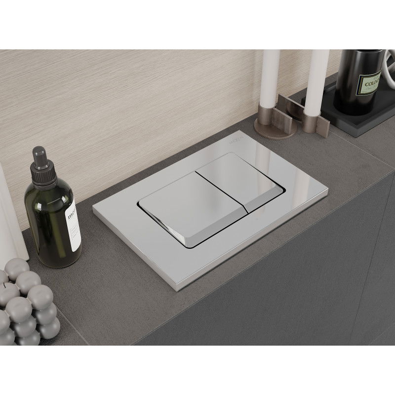 Mexen Fenix Air 10 XS пневматичен бутон за промиване, хром гланц - 6A1001