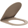 Mexen тънка, забавяща се седалка, дуропласт, матово капучино - 39740064