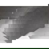Mexen Velar плъзгащи се душ врати 100 cm, матирани, хром - 871-100-000-31-01
