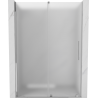 Mexen Velar плъзгащи се душ врати 160 cm, матирано стъкло, хром - 871-160-000-31-01