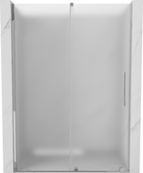 Mexen Velar плъзгаща се душ кабина 160 cm, скреж, хром - 871-160-000-31-01