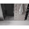 Mexen Velar плъзгаща се душ кабина 90 см, графит, хром - 871-090-000-41-01