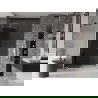 Mexen Velar плъзгаща се душ врата 140 см, графит, хром - 871-140-000-41-01