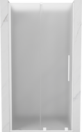 Mexen Velar плъзгащи се душ врати 100 см, матирано, бяло - 871-100-000-31-20