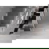 Mexen Velar плъзгаща се душ врата 150 cm, матирана, бяла - 871-150-000-31-20