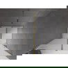 Mexen Velar плъзгащи се душ врати 90 cm, скреж, златни - 871-090-000-31-50