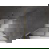 Mexen Velar плъзгаща се душ врата 110 см, графит, златна - 871-110-000-41-50