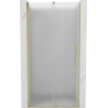 Mexen Velar плъзгаща се душ врата 90 cm, матирана, златно четкана - 871-090-000-31-55