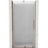 Mexen Velar плъзгащи се душ врати 110 cm, матирано стъкло, розово злато - 871-110-000-31-60