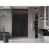 Mexen Velar плъзгаща се душ кабина 130 см, графит, четкана мед - 871-130-000-41-65