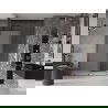 Mexen Velar плъзгащи се душ врати 150 см, матирани, четкани gun gray - 871-150-000-31-66
