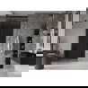 Mexen Velar плъзгаща се душ врата 100 см, графит, четка gun gray - 871-100-000-41-66