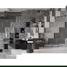 Mexen Velar плъзгащи се душ врати 100 см, матирано, черно - 871-100-000-31-70