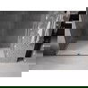 Mexen Velar плъзгащи се душ врати 140 см, прозрачни, gun metal - 871-140-000-01-95