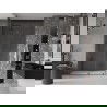 Mexen Velar плъзгащи се душ врати 140 см, прозрачни, gun metal - 871-140-000-01-95