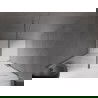 Mexen Velar плъзгащи се душ врати 140 см, прозрачни, gun metal - 871-140-000-01-95