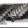 Mexen Velar плъзгаща се душ врата 140 см, графит, gun metal - 871-140-000-41-95