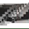Mexen Velar плъзгаща се душ врата 140 см, графит, gun metal - 871-140-000-41-95