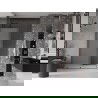 Mexen Velar плъзгащи се душ врати 140 см, матирано, gun metal - 871-140-000-31-95